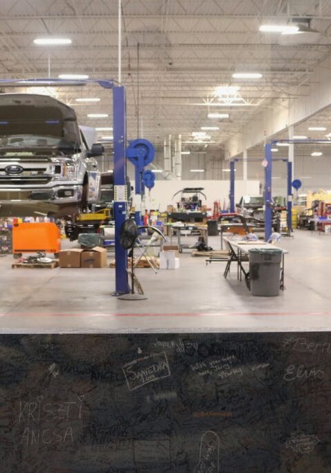 The Shelby American factory in Las Vegas.